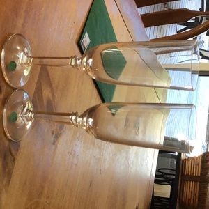 Tiffany and co champagne glasses